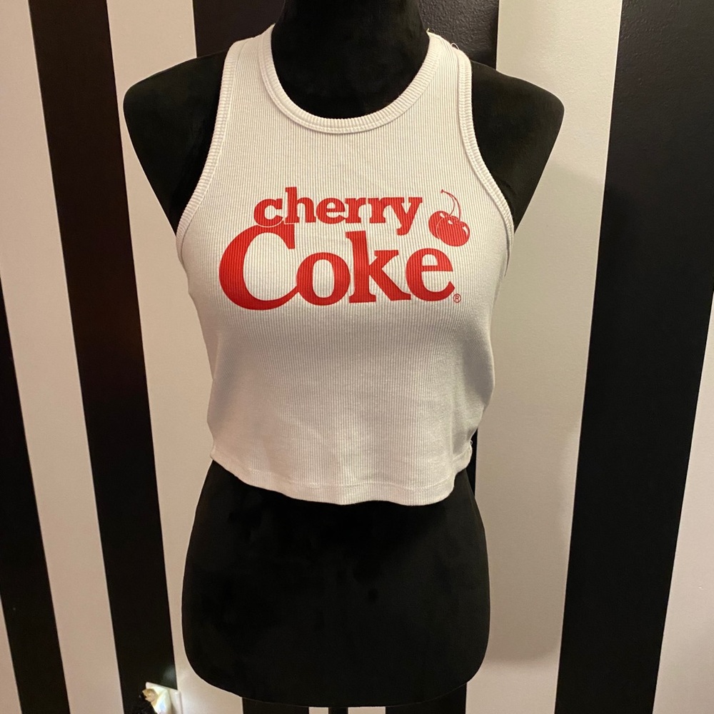 Cherry Coke crop top